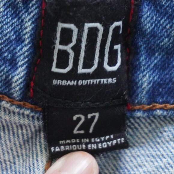 BDG Blue Jeans Women’s – Size 27 - Picture 4 of 4